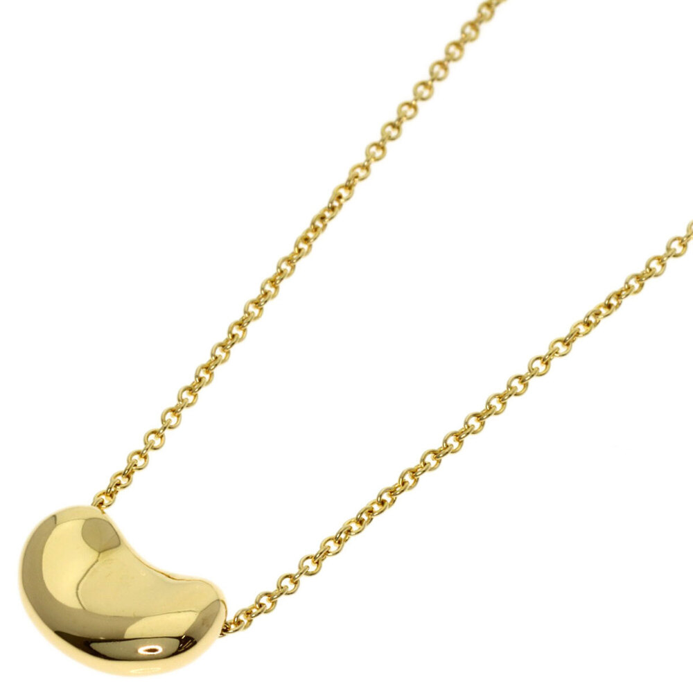 Tiffany Bean Necklace, 18K Yellow Gold, Women's, TIFFANY&Co.